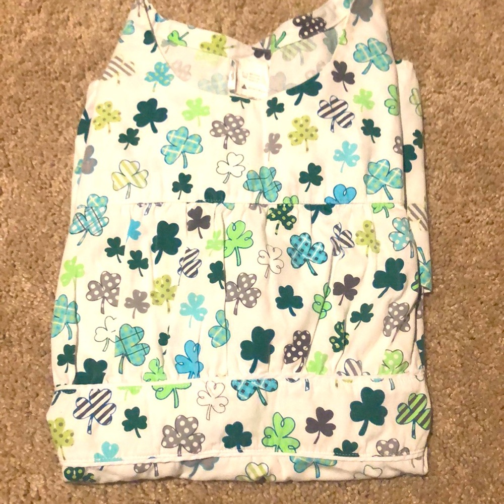 St. Patty’s Day Scrub top